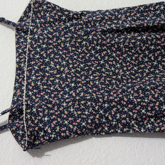 RALPH Ralph Lauren Sun Dress Y2K Mini Vintage Cotton Shift Dress Size 0 - Picture 7 of 12